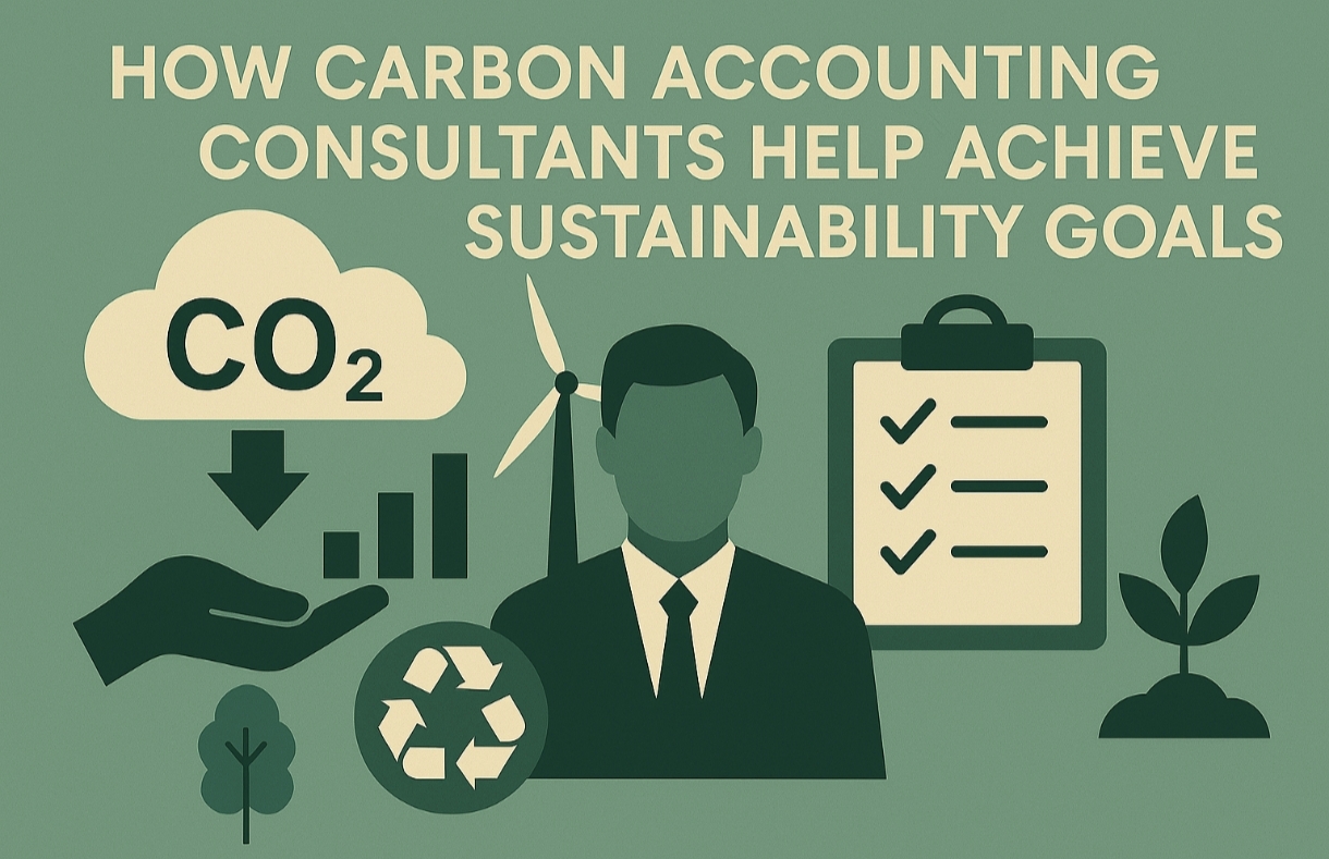 How Carbon Accounting Consultants Help Achieve Sustainability Goals